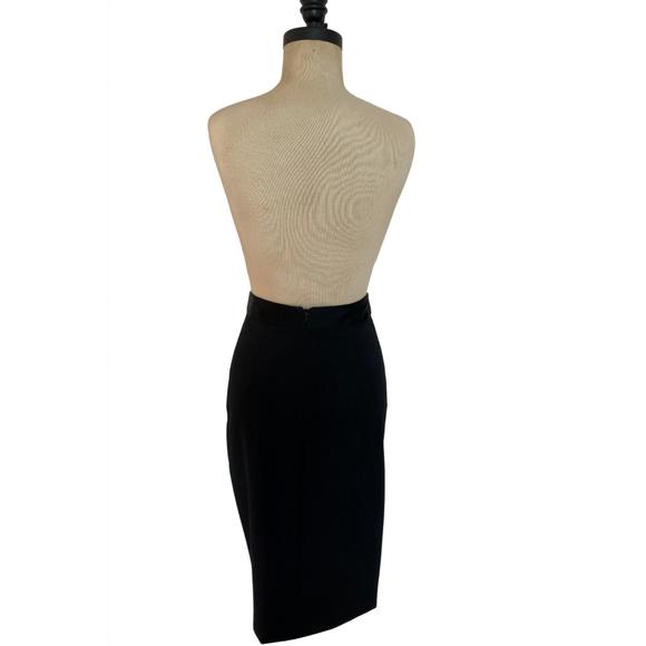 NEW NICOLE MILLER tuxedo skirt in black - Picture 3 of 3